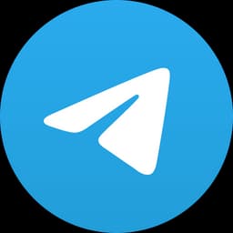 The logo of telegram